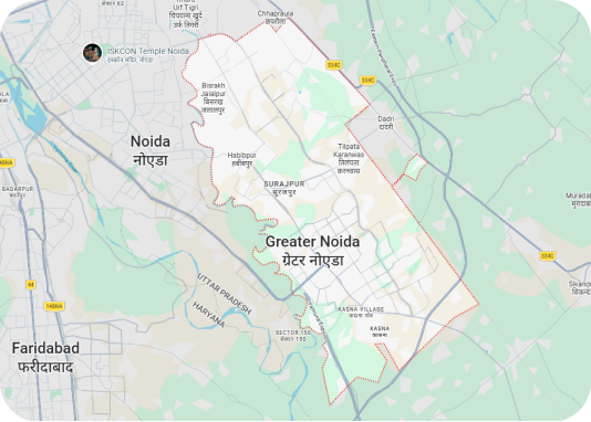 Greater Noida map